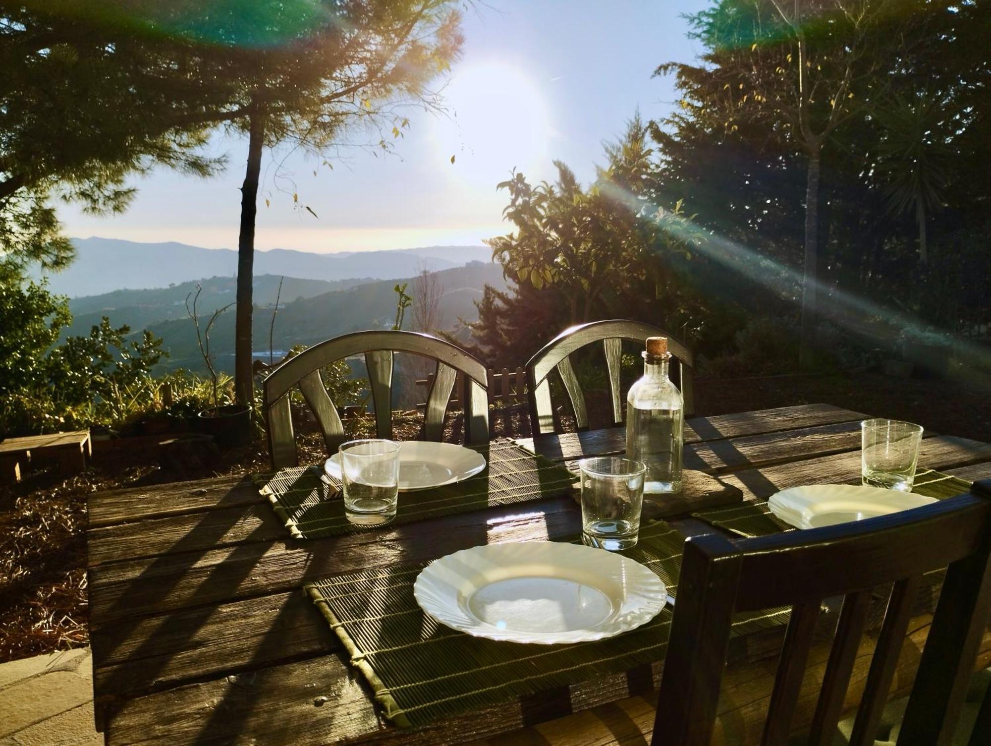 Casa Jardin Natural Sedella Bagian luar foto