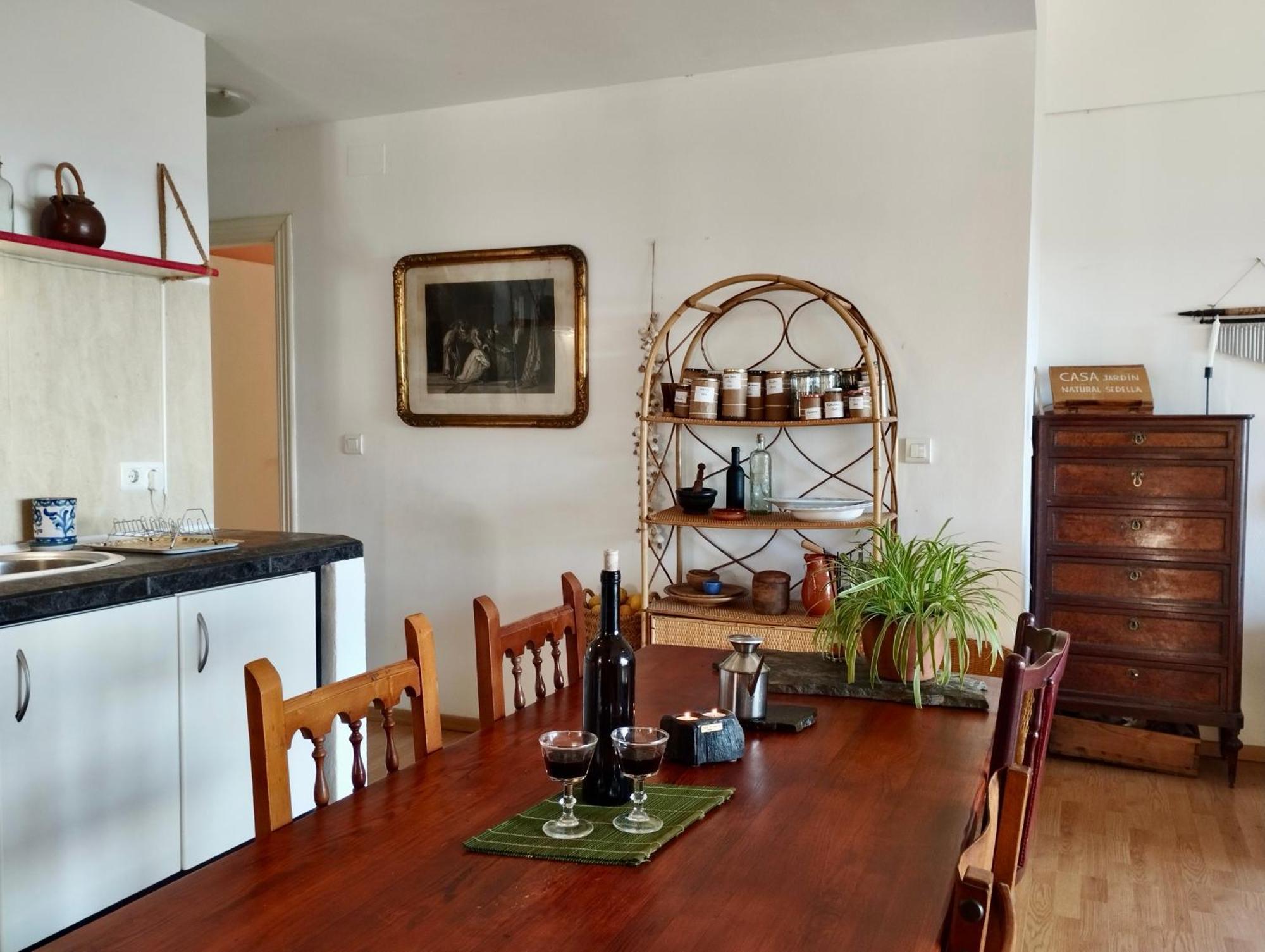 Casa Jardin Natural Sedella Bagian luar foto