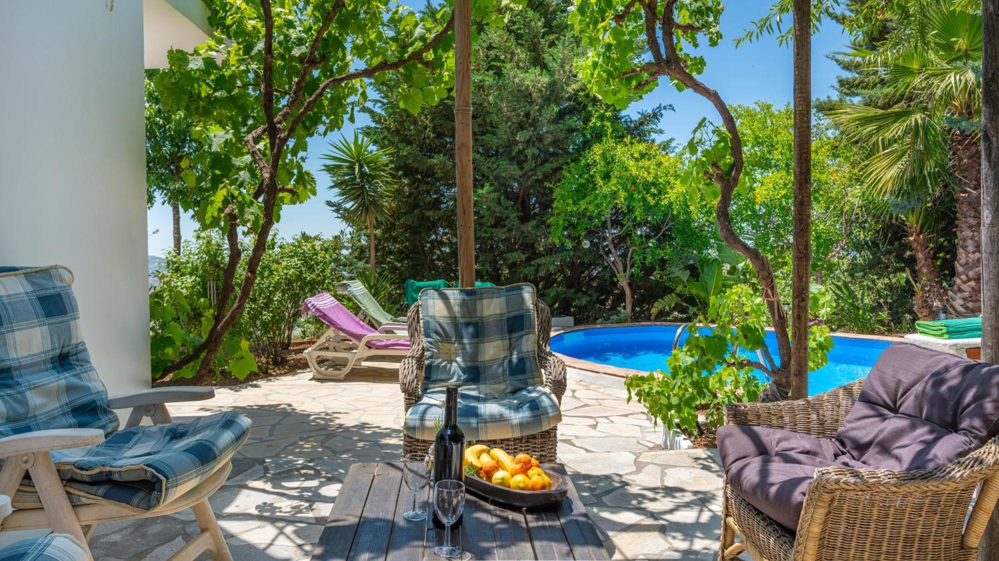 Casa Jardin Natural Sedella Bagian luar foto