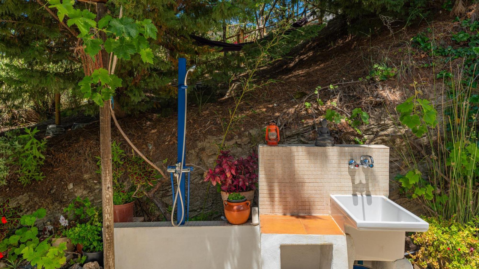 Casa Jardin Natural Sedella Bagian luar foto