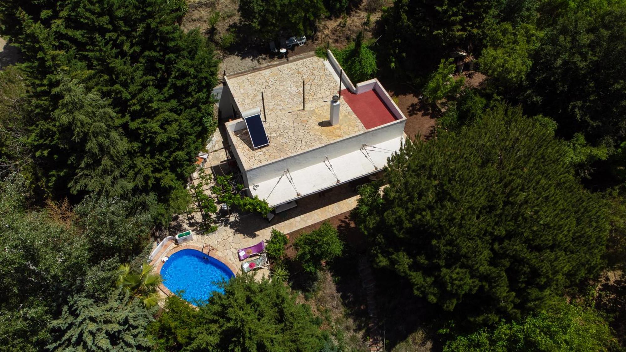 Casa Jardin Natural Sedella Bagian luar foto