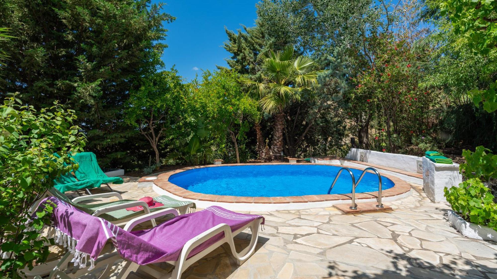 Casa Jardin Natural Sedella Bagian luar foto