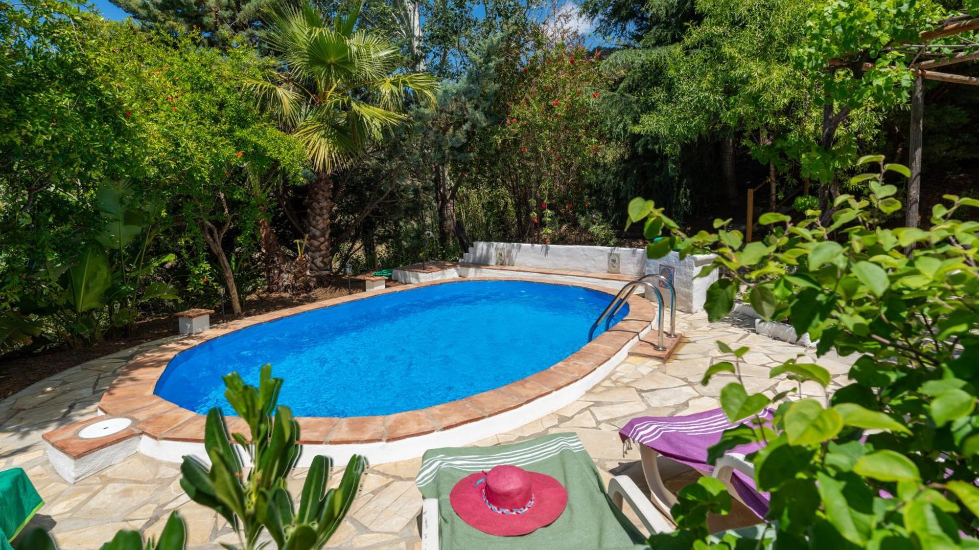 Casa Jardin Natural Sedella Bagian luar foto