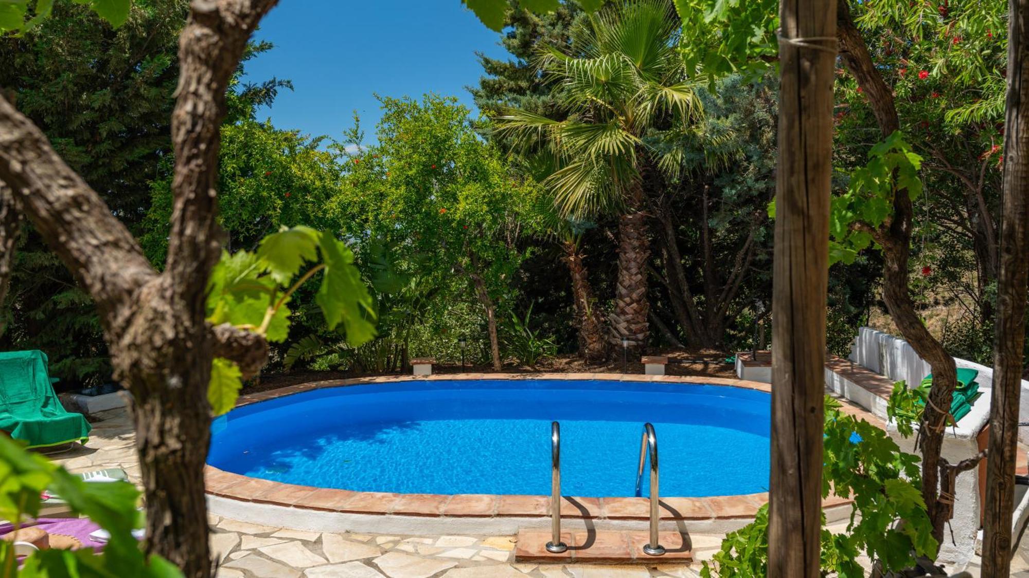 Casa Jardin Natural Sedella Bagian luar foto
