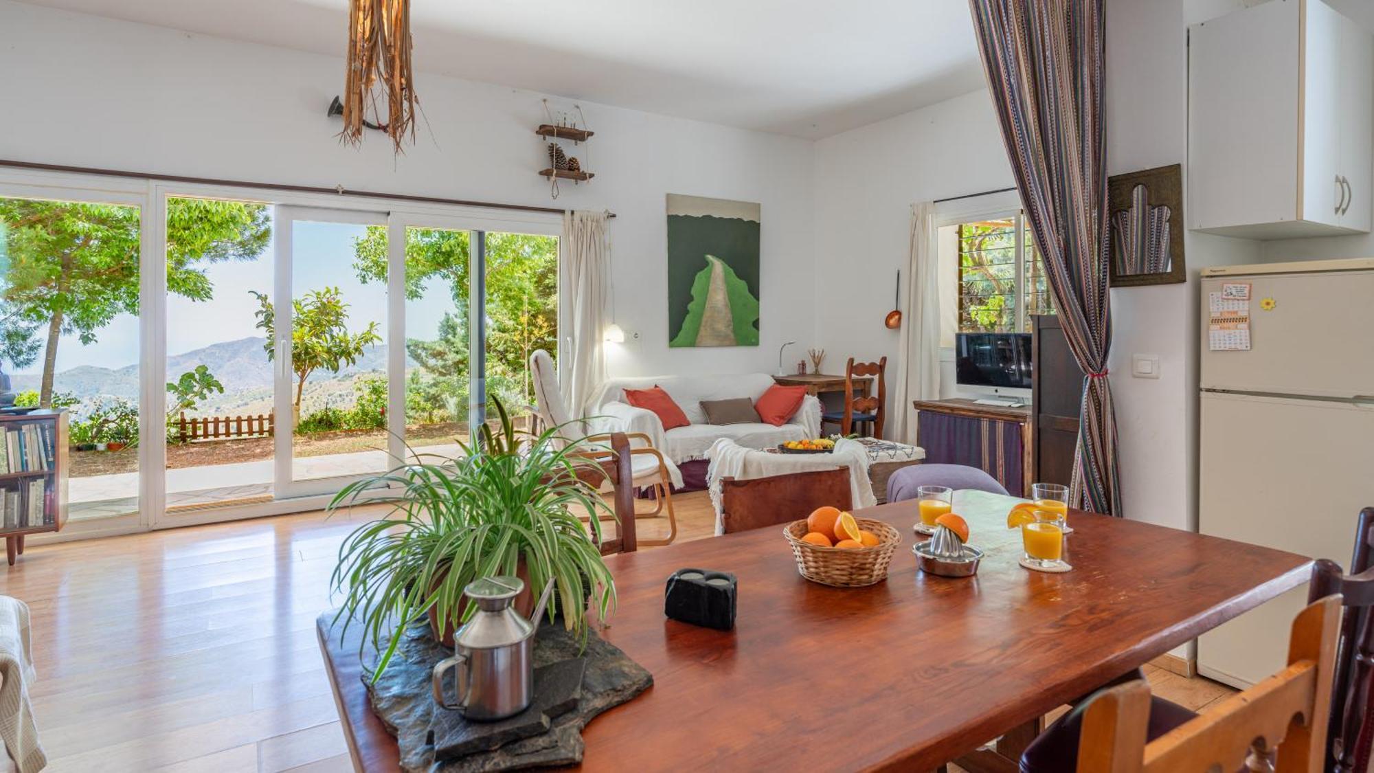 Casa Jardin Natural Sedella Bagian luar foto